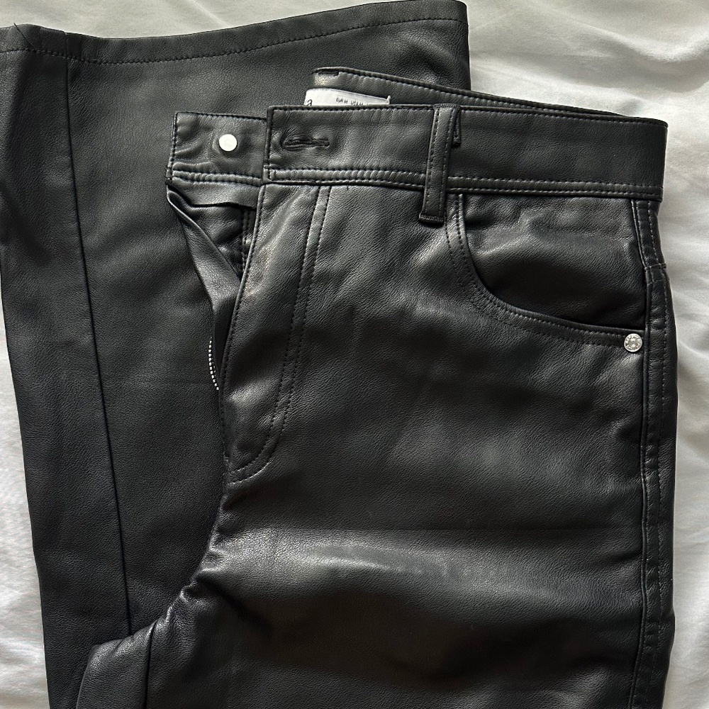 Leather pants